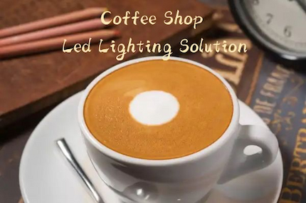Come progettare l'illuminazione interna di una caffetteria?