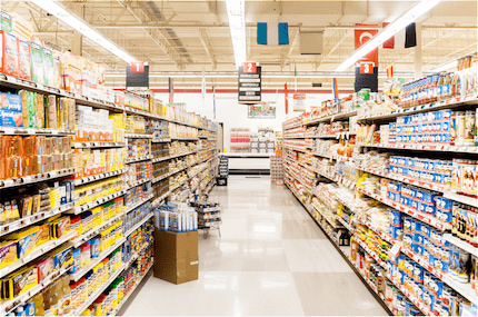 Progettare un'illuminazione efficace per i supermercati